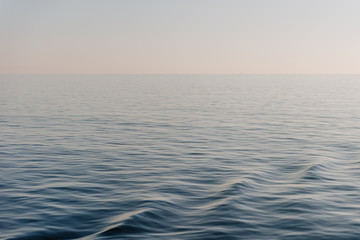 Calm ocean water surface background