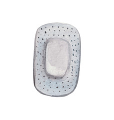 Watercolor for various manipulations associated with damage to the skin, an element on a white background, for designer compositions on the theme of medicine, healthcare, health.