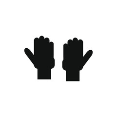 Obraz premium vector hands on white background