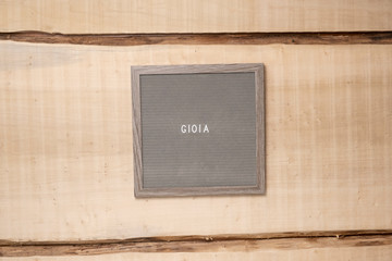 gioia