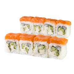  rolls on a white background for a restaurant menu42