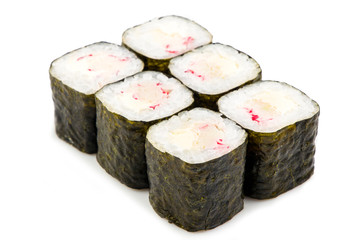 rolls on a white background for a restaurant menu50