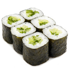 rolls on a white background for a restaurant menu44