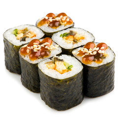 rolls on a white background for a restaurant menu42