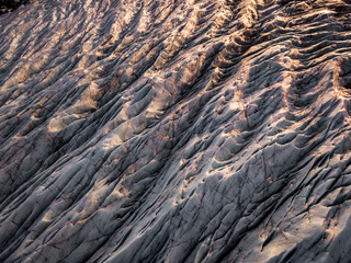Vatnajökull glacier ice patterns