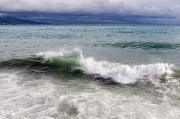 Vagues, Menton