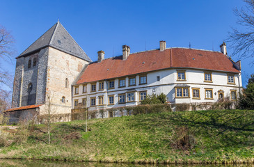 Fototapeta na wymiar Historic castle Schloss Rheda in Rheda-Wiedenbruck, Germany