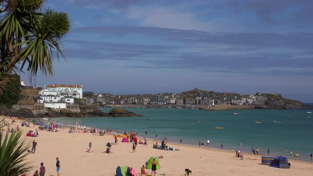 St Ives Cornwall holiday vacation England UK 4K