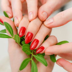 manicure pedicure nails gel polish