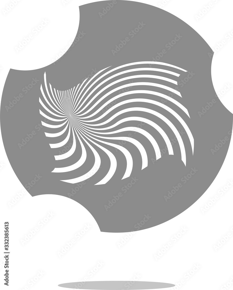 Poster business design elements, icon button for print and web