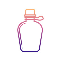 bottle nolan icon. Simple thin line, outline vector of BOTTLE icons for ui and ux, website or mobile application