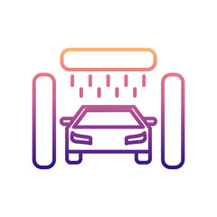 car wash nolan icon. Simple thin line, outline vector of Cars service and repair parts icons for ui and ux, website or mobile application