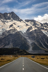 Road to the Mt. Cook