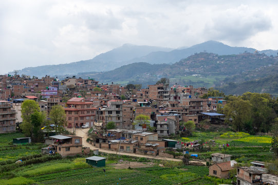 Bungamati City in Nepal