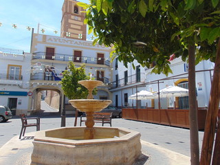 Calles del pueblo de Abla, situado en la Sierra De Almería.