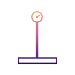 platform scale nolan icon. Simple thin line, outline vector of Measuring Instruments icons for ui and ux, website or mobile application