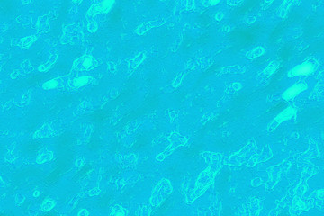 Grainy CG abstract texture of decorative stone of popular in 2020 blue color Aqua Menthe - creative design background