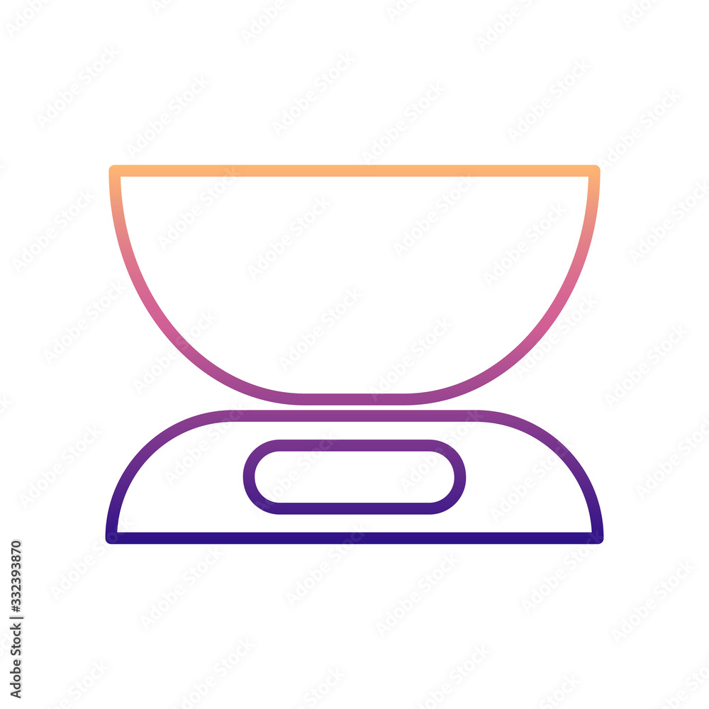 Poster vintage scales nolan icon. simple thin line, outline vector of measuring instruments icons for ui an