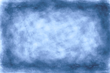 Obraz na płótnie Canvas blue plaster background / abstract cold vintage background old concrete texture