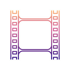 film nolan icon. Simple thin line, outline vector of Media icons for ui and ux, website or mobile application