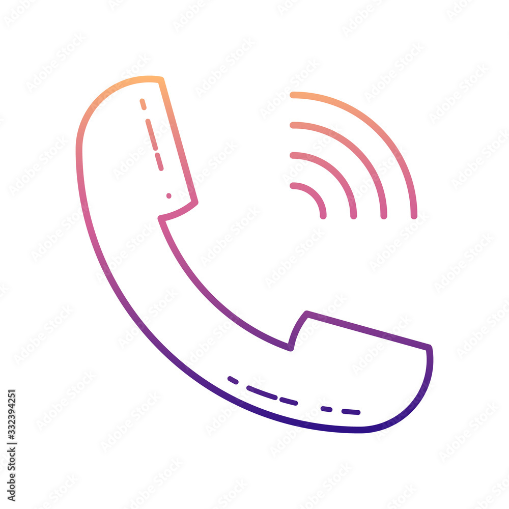 Poster handset nolan icon. simple thin line, outline vector of media icons for ui and ux, website or mobile