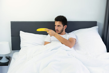 Conceptual photo about erection problems.