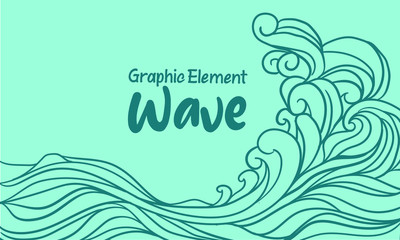 japan wave illustration