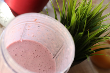 Homemade smoothie 