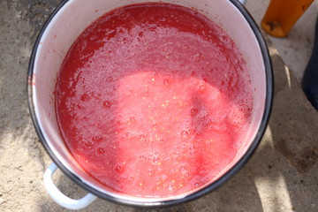 Traditional bulgarian lyutenitsa