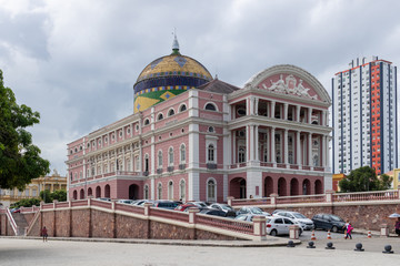 Amazonas Theater in Manaus Brazil