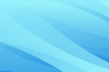 Abstract Blue Wave Background Design Template Vector