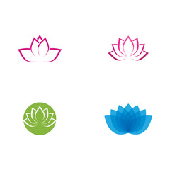 Beauty Vector lotus icon