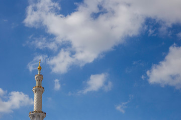 Shaikh Zayed Grand Mosque in Abu Dhabi, Vereinte arabische Emirate.