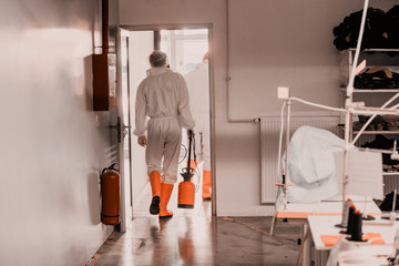 State of emergency over pandemia with coronavirus.