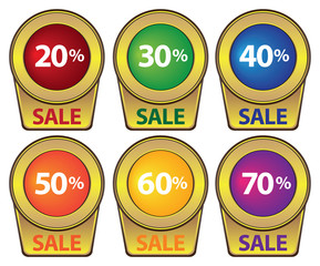 Promotional Sale Labels