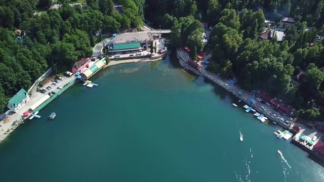 25.07.2018 Lake Ritsa Abkhazia shooting height.