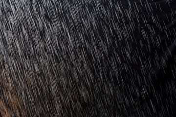 abstract rain texture background. background rain in night light