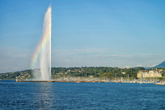 Jet d eau in Geneva