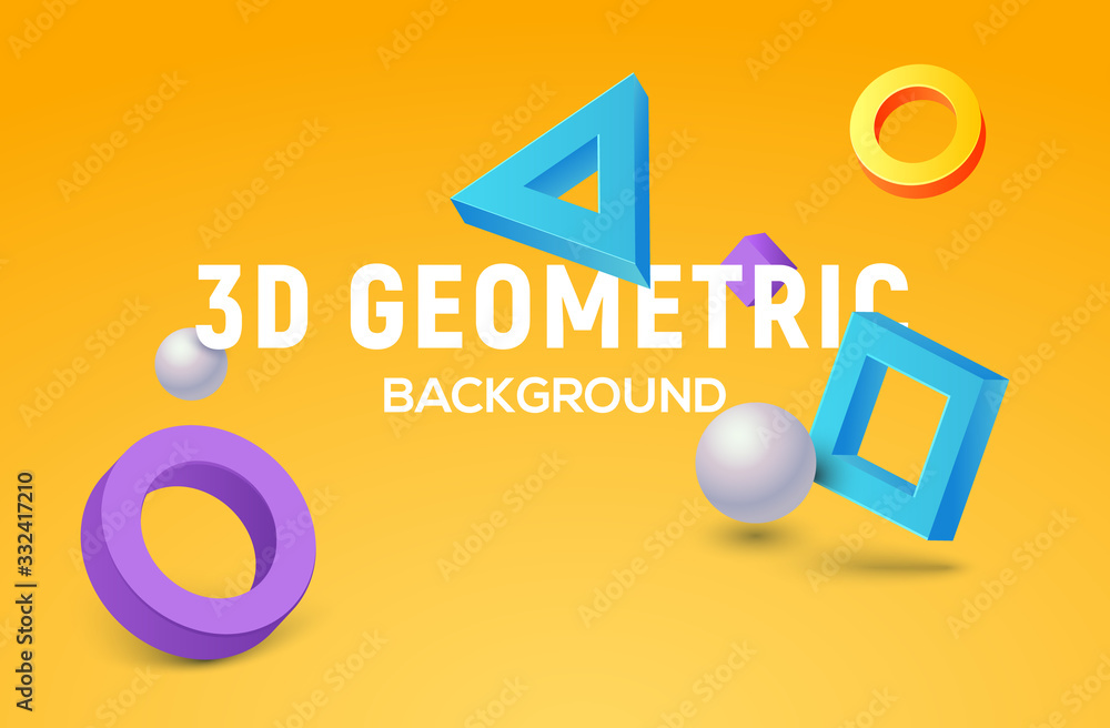 Poster vector 3d graphic motion design backdrop dynamic shape minimal wallpaper