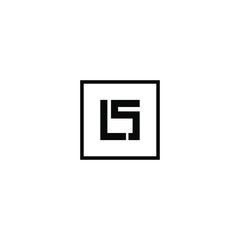 LS Letter Logo company simple design