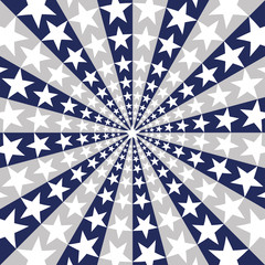 American flag sunburst art texture stars stripes