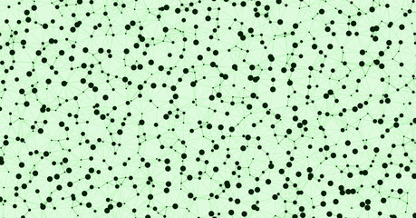 Network Mesh Computation Art background illustration