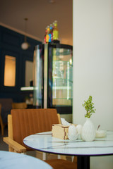 Beautifully served table in a restaurant