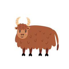 Cute vector yak