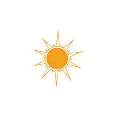 Sun Vector illustration Icon