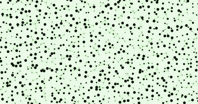 Network Mesh Computation Art background illustration