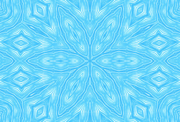 Blue background with abstract concentric pattern