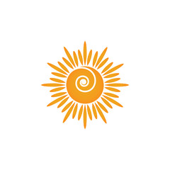 Sun Vector illustration Icon