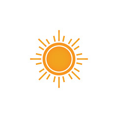 Sun Vector illustration Icon