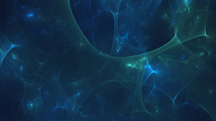 3D rendering abstract colorful fractal light background